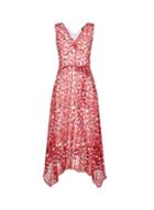 Dorothy Perkins Rose Print Sleeveless Midi Dress
