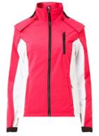 Dorothy Perkins Pink And White Contrast Ski Jacket