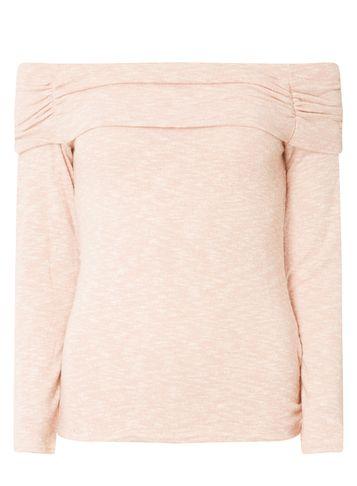 Dorothy Perkins Pink Ruched Bardot Top
