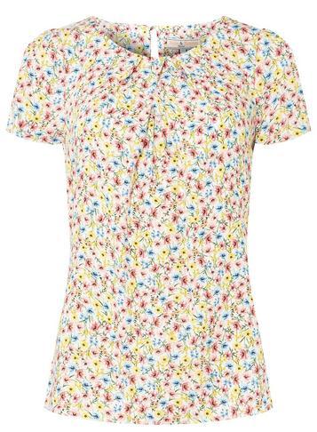 Dorothy Perkins *billie & Blossom Ivory Petite Floral Print Shell Top