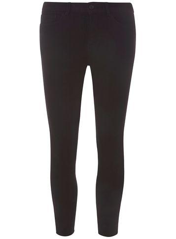 Dorothy Perkins *vero Moda Black Raw Ankle Skinny Fit Jeans