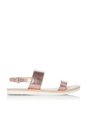 Dorothy Perkins *head Over Heels By Dune Pink 'laila' Ladies Flat Sandals