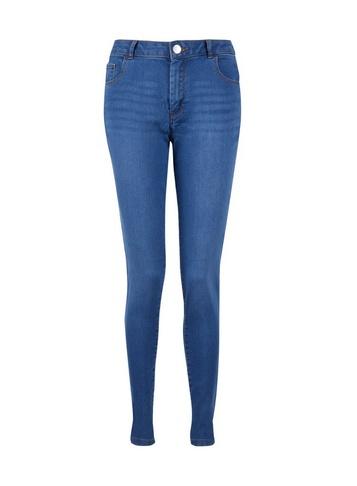 Dorothy Perkins Lightwash Blue Ashley Stretch Skinny Fit Jeans