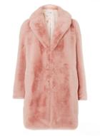 Dorothy Perkins Pink Faux Fur Coat