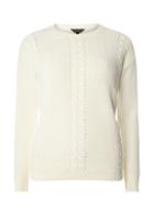 Dorothy Perkins Ivory Cable Front Jumper