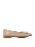 *head Over Heels By Dune Nude Goldiie Ladies Flat Shoes