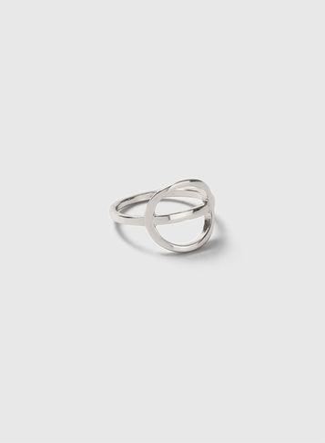 Dorothy Perkins Silver Open Circle Ring