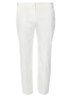 Dorothy Perkins White Cotton Crop Trousers