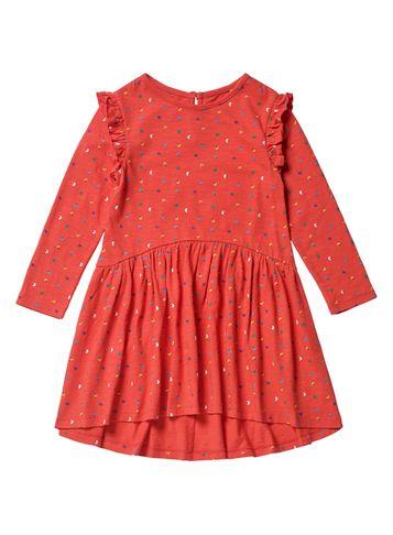 Dorothy Perkins *girls Red Floral Skater Dres
