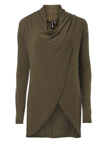 Dorothy Perkins *izabel London Khaki Top