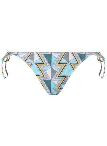 Dorothy Perkins *noisy May Blue Aztec Print Bikini Bottoms