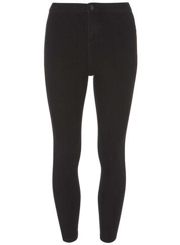 Dorothy Perkins Petite Black High Waisted 'lyla' Jeans
