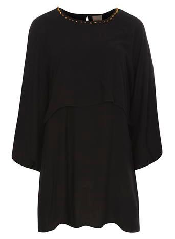 Dorothy Perkins *vero Moda Black Stud Dress