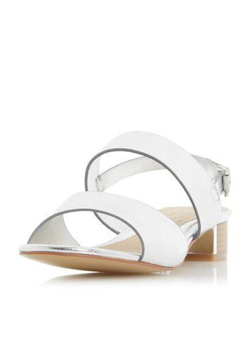 Dorothy Perkins *head Over Heels By Dune Silver 'navilla' Sandals