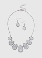 Dorothy Perkins Shambala Teardrop Necklace Set