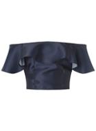 Dorothy Perkins *luxe Navy Bardot Top