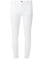 Dorothy Perkins White Harper Low Rise Stretch Skinny Jeans