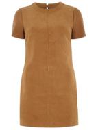 Dorothy Perkins Camel Suedette Tunic