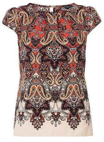 Dorothy Perkins Paisley Border Tee