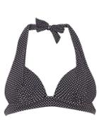 Dorothy Perkins Spotted Halter Neck Plunge Bikini Top