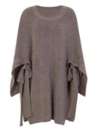 Dorothy Perkins *girls On Film Grey Tie Side Jumper