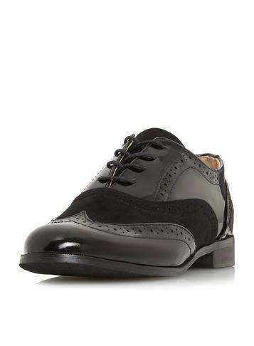 Dorothy Perkins * Head Over Heels By Dune Gwenni Black Flat Shoes