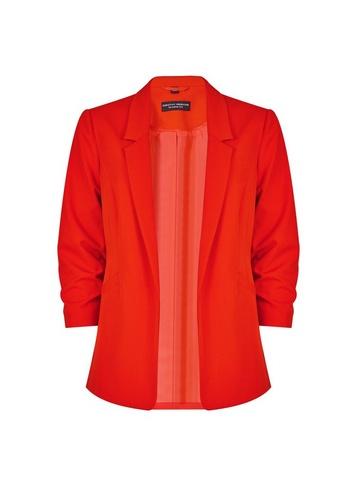 Dorothy Perkins Red Ruche Sleeve Jacket