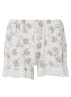 Dorothy Perkins Mink Floral Print Summer Shorts