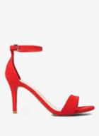 Dorothy Perkins Wide Fit Red 'stella' Sandals