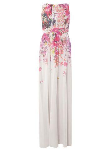 Dorothy Perkins *showcase Multi Colour 'natalie' Maxi Dress
