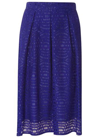 Dorothy Perkins Purple Lace Full Skirt
