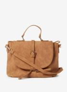 Dorothy Perkins Tan Casual Buckle Cross Body Bag