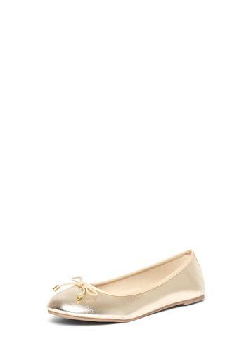 Dorothy Perkins Wide Fit Gold 'pandora' Pumps