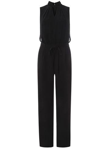 Dorothy Perkins Black Twist Neck Jumpsuit