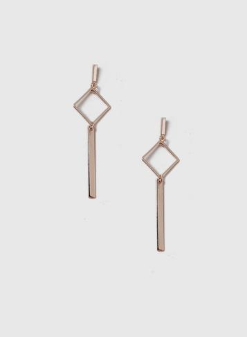 Dorothy Perkins Geometric Stick Drop Earrings