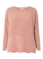 Dorothy Perkins *juna Rose Curve Coral Knitted Pullover Jumper