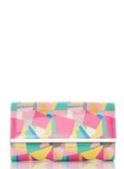 Dorothy Perkins *quiz Multi Coloured Geometric Clutch Bag
