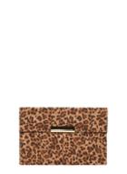 Dorothy Perkins Leopard Faux Suede Clutch Bag