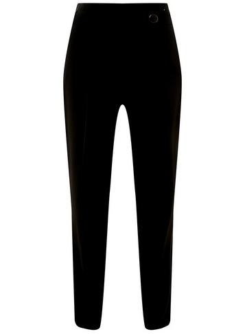 Dorothy Perkins *tall Black Button Detail Trousers