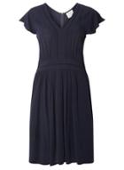 Dorothy Perkins *vero Moda Navy Border Trim Dress