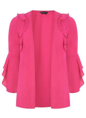 Dorothy Perkins Pink Ruffle Cover Up