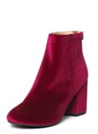 Dorothy Perkins Cerise 'mariah' Velvet Boots