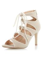 Dorothy Perkins *head Over Heels Marlana Ghille Lace Up Sandal