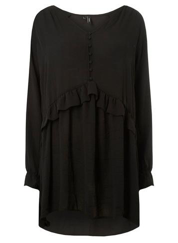 Dorothy Perkins *vero Moda Black 'zigga' Tunic Top