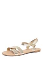 Dorothy Perkins Gold Flash' Flat Sandal