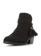 Dorothy Perkins *head Over Heels By Dune Black 'petraa' Ankle Boots