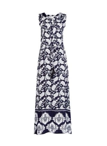 *billie & Blossom Navy Floral Print Maxi Dress