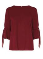 Dorothy Perkins *tall Port Tie Sleeve Top