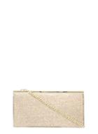Dorothy Perkins Brown Bronze Bar Top Clutch Bag