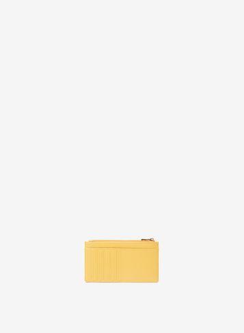 Dorothy Perkins Yellow Zip Top Cardholder